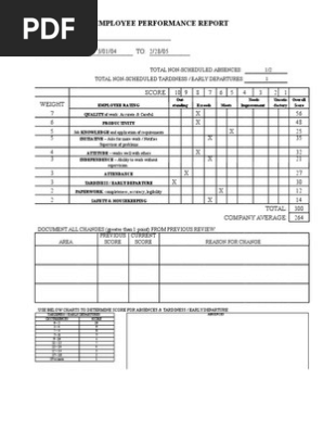 Employee Performance Review