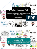 Oral Classe Blog 2