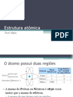 Quimica - Aula - 07 - Estrutura Atômica