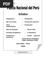 Silabus Desarrollado Para 3ero[1]