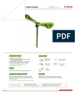 Paper Twirler (Green) : Assembly Instructions Notation Key