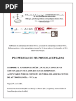 GT 1 128versionpreliminar | PDF | Multilingüismo | Antropología