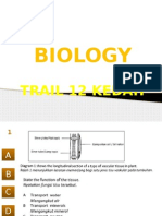 Biology: Trail 12 Kedah