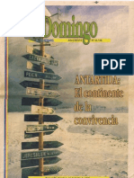 Antartida El Continente de La Convivencia Suplemento de El Telegrafo Del 16 Junio 1996