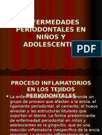 Enfermedades Periodontales en Niños y Adolescentes