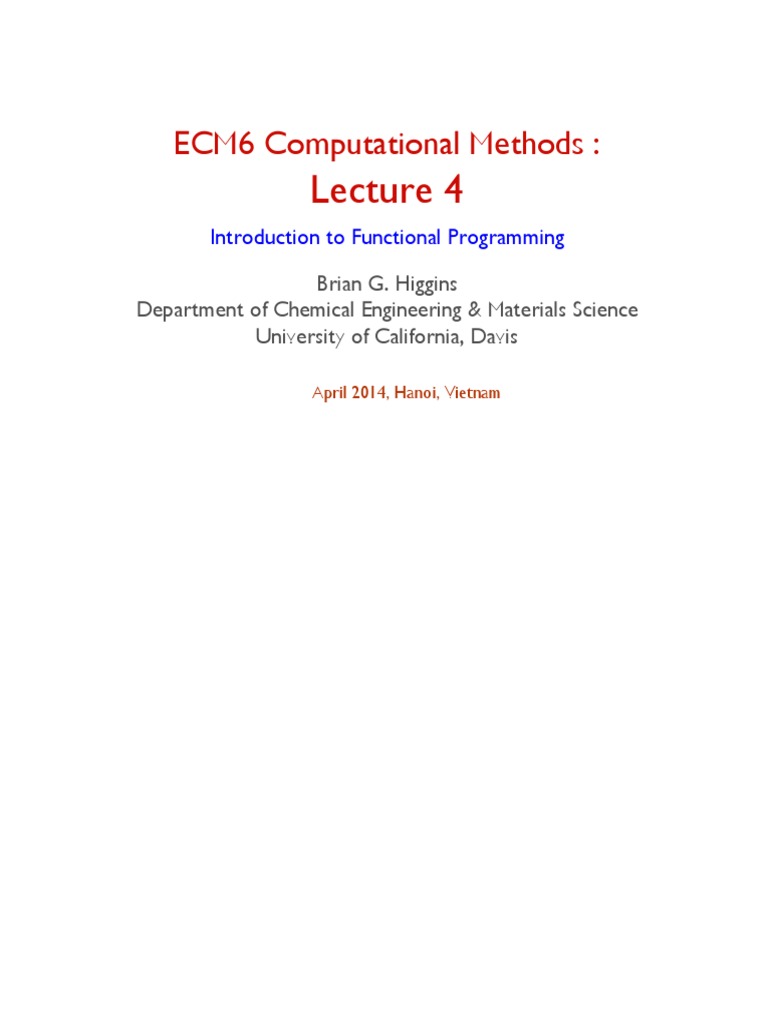 Functional Programming in Mathematica | PDF | Parameter (Computer ...