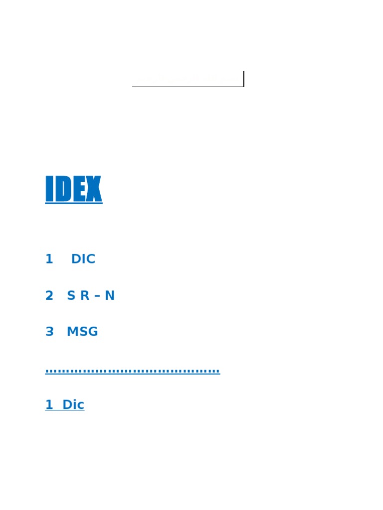 1 Dic 2 S R - N 3 MSG 1 Dic | PDF