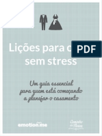 Lições Para Casar Sem Stress