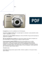 Nikon Coolpix L21_Especificações Técnicas