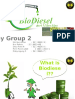 Biodiesel Mikroalga Kelompok 2