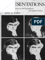 Fodor Jerry Representations Philosophical Essays On The Foundations of Cognitive Science Harvester Studies in Cognitive Science 1981