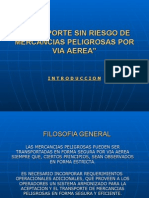 Transporte Sin Riesgo de Mercancias Peligrosas OACI