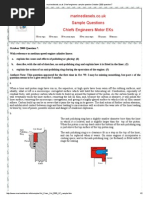 Crane Slewing Gear Maintenance and Rocking Tests | PDF | Bearing ...
