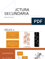 Estructura Secundaria (proteínas)