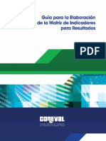 Modelo Para Elaboración de Matriz de Proyectos