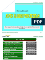 Aspek Hukum Santika Net