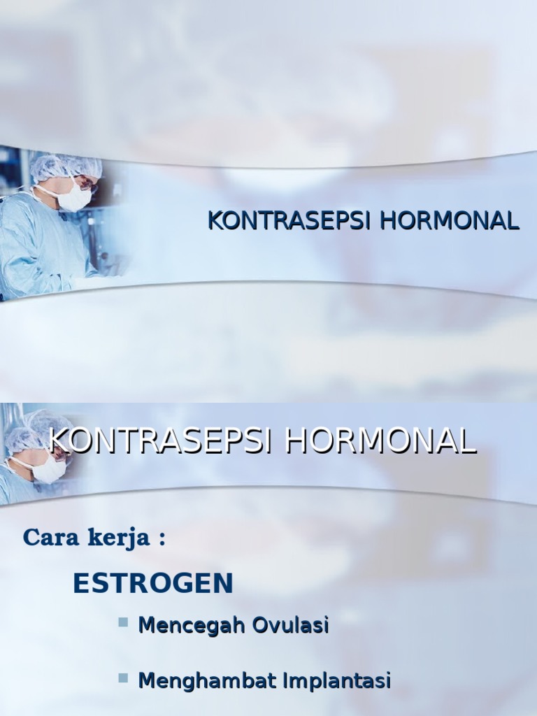 Kontrasepsi Hormonal