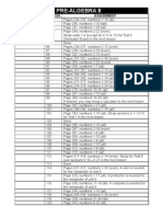 Pre-Algebra 8 - Lessons 81-120