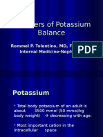 Disorders of Potassium Balance