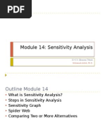 Module 14 Sensitivity Analysis