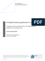 Guidance Irritable Bowel Syndrome in Adults PDF