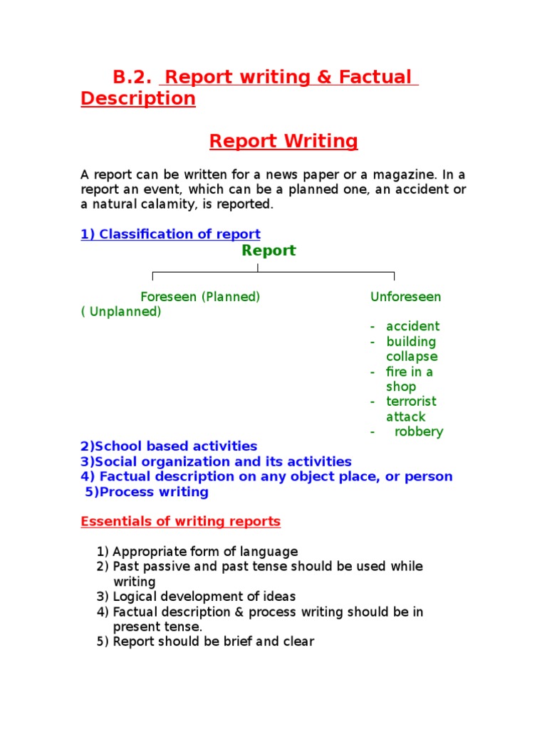 Report Writing PDF Smoking Quiz