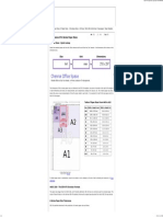 Dimensions of A Paper Sizes