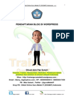 2. Pendaftaran Blog Di Wordpress by Pak Sukani