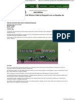 Federación Mexicana de Fútbol Asociación, A. C. Fecha de Impresion - 07-05-2015 09-29-23 A.M.