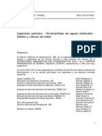 Redes Sanitarias NCh1105-1999