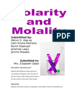 Molarity