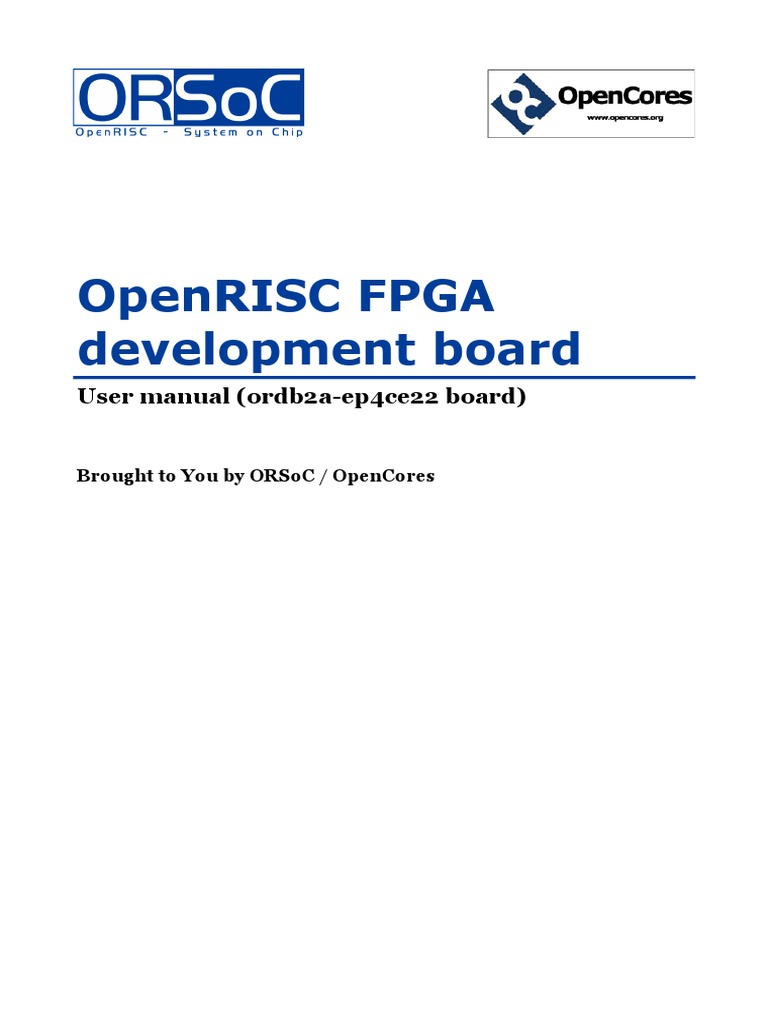 Ordb2a Ep4ce22 User Manual | Secure Digital | Electrical Connector