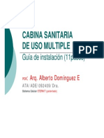 Cabina Sanitaria Cum