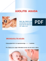 BRONQUIOLITIS AGUDA