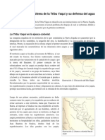 Introducción Al Problema Yaqui y Su Defensa Del Agua