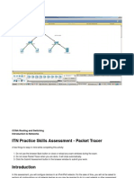 ITN Practice Skills Assessment - Packet Tracer Ejercicio