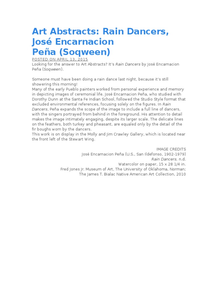 8 Art Abstracts | PDF