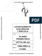 Levantamiento Con Wincha Y Brujula: Produced by An Autodesk Educational Product