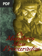 Vampiro a Máscara - Os Membros Mais Procurados