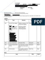 plc agenda & notes