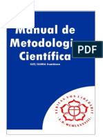Manual de Metodologia Científica