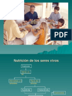 Nutricion de Los Seres Vivos