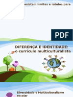 Diferença e Identidade o Currículo Multiculturalista