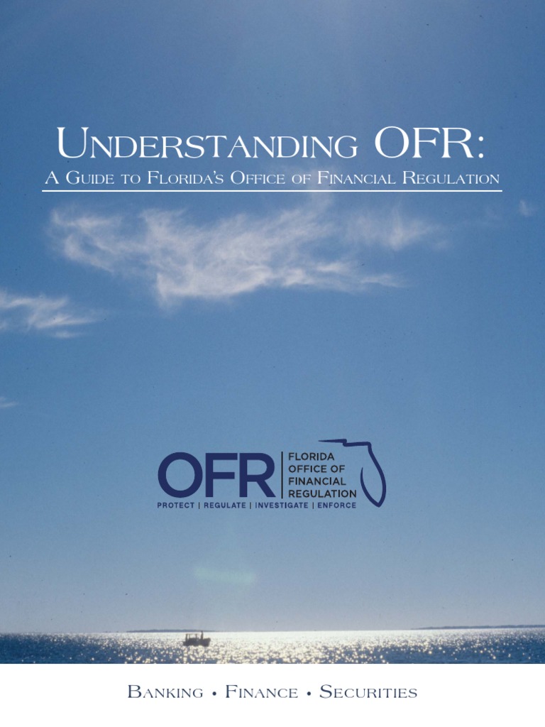 Florida Office of Financial Regulation Guide | PDF | Financial Adviser ...