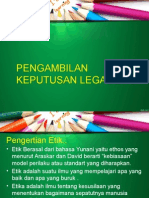 Pengambilan Keputusan Legal Etis-Bu Ninit