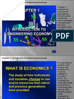 Presents An Overview of Engineering Economy and Introduces Some Important Concepts We'll Be Using Throughout The Course