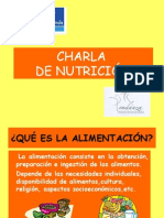 Charla de Nutricion