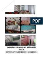 Wallpaper Dinding Berbagai Motif