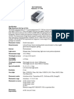 Spectrophotomer UV 2700