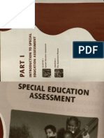 Into To Special Education Assessment